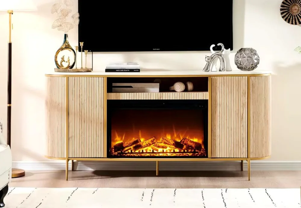 modern electric fireplace